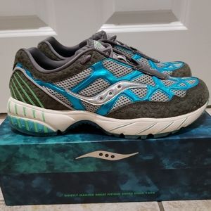 Saucony Grid Web Fresh Rags "Manatee" 10.5